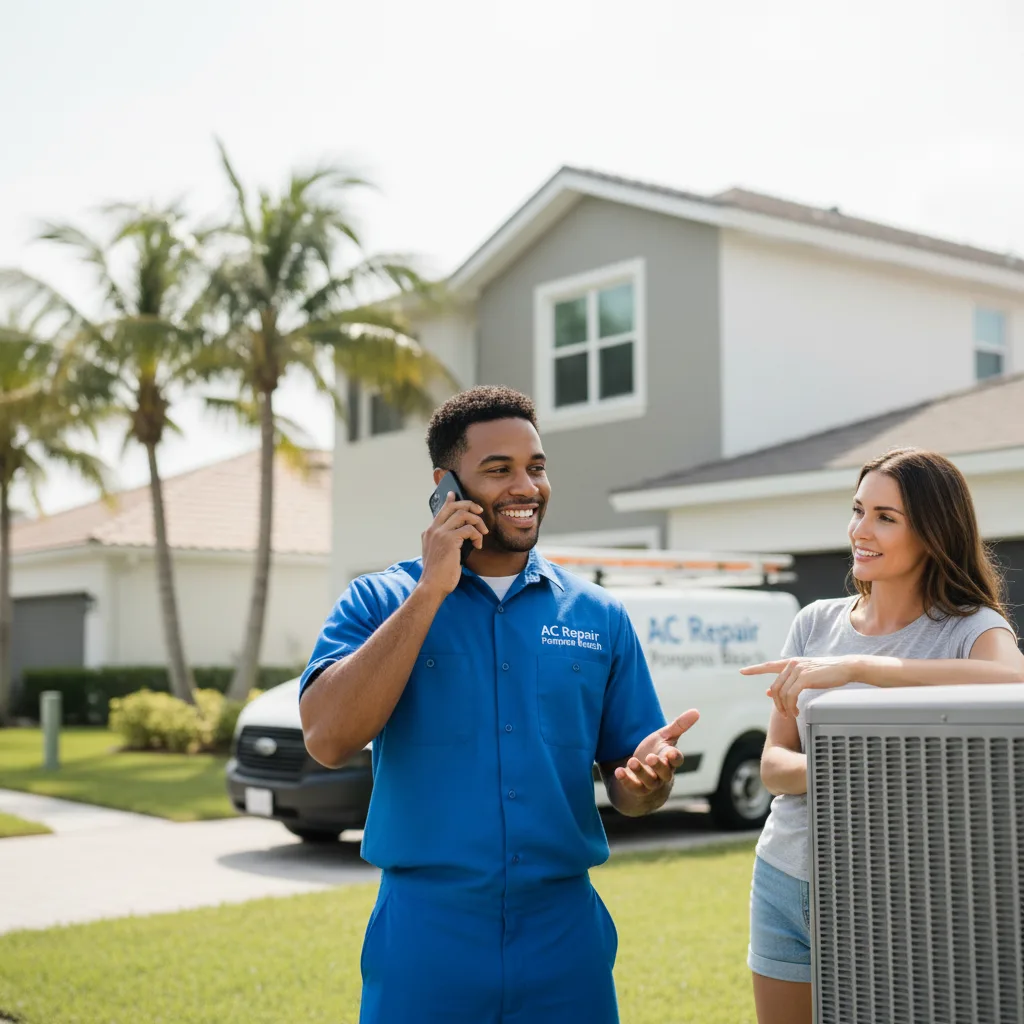 AC Repair Pompano Beach customer support in Alamo